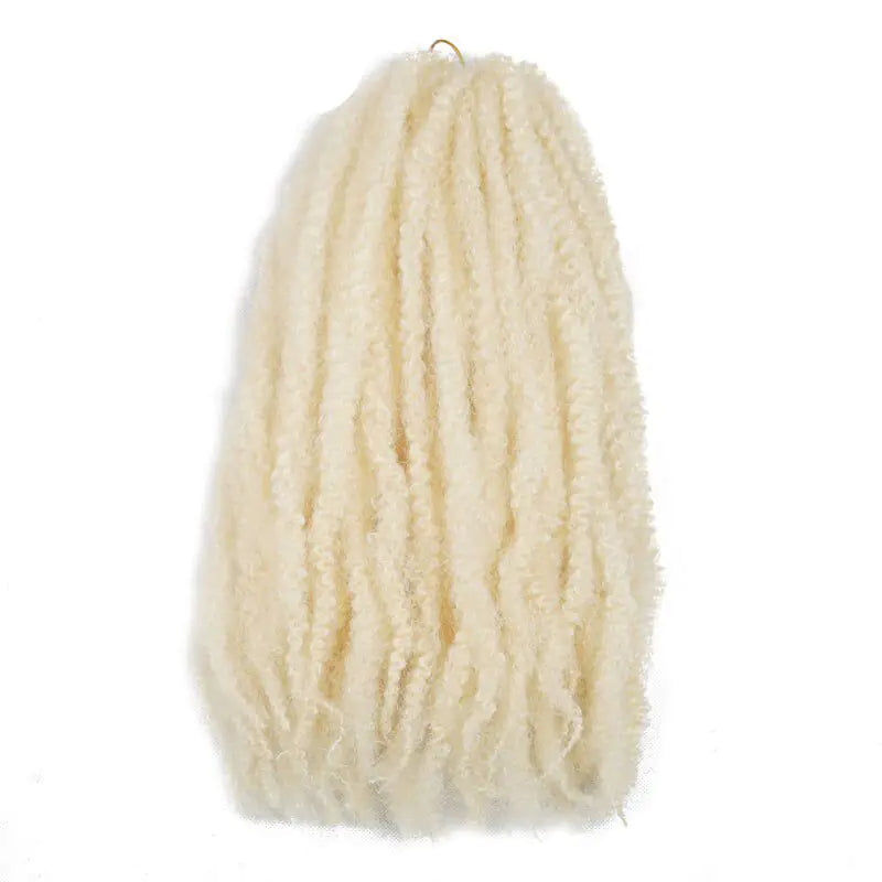 Marley Braids Crochet Hair | Pre-Looped Curly Braiding Hair for Natural Look & Easy Installation