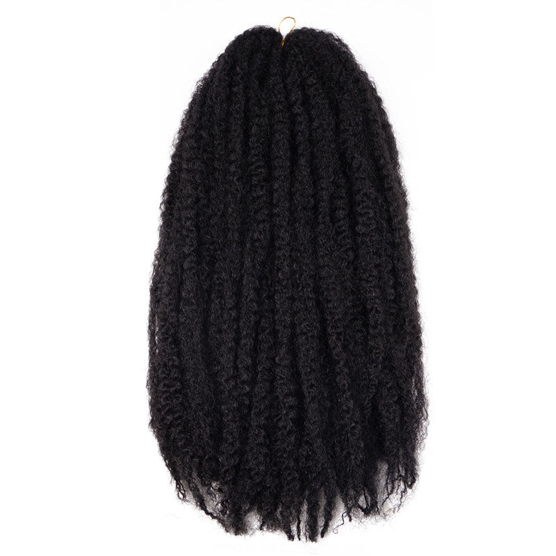 Marley Braids Crochet Hair | Pre-Looped Curly Braiding Hair for Natural Look & Easy Installation