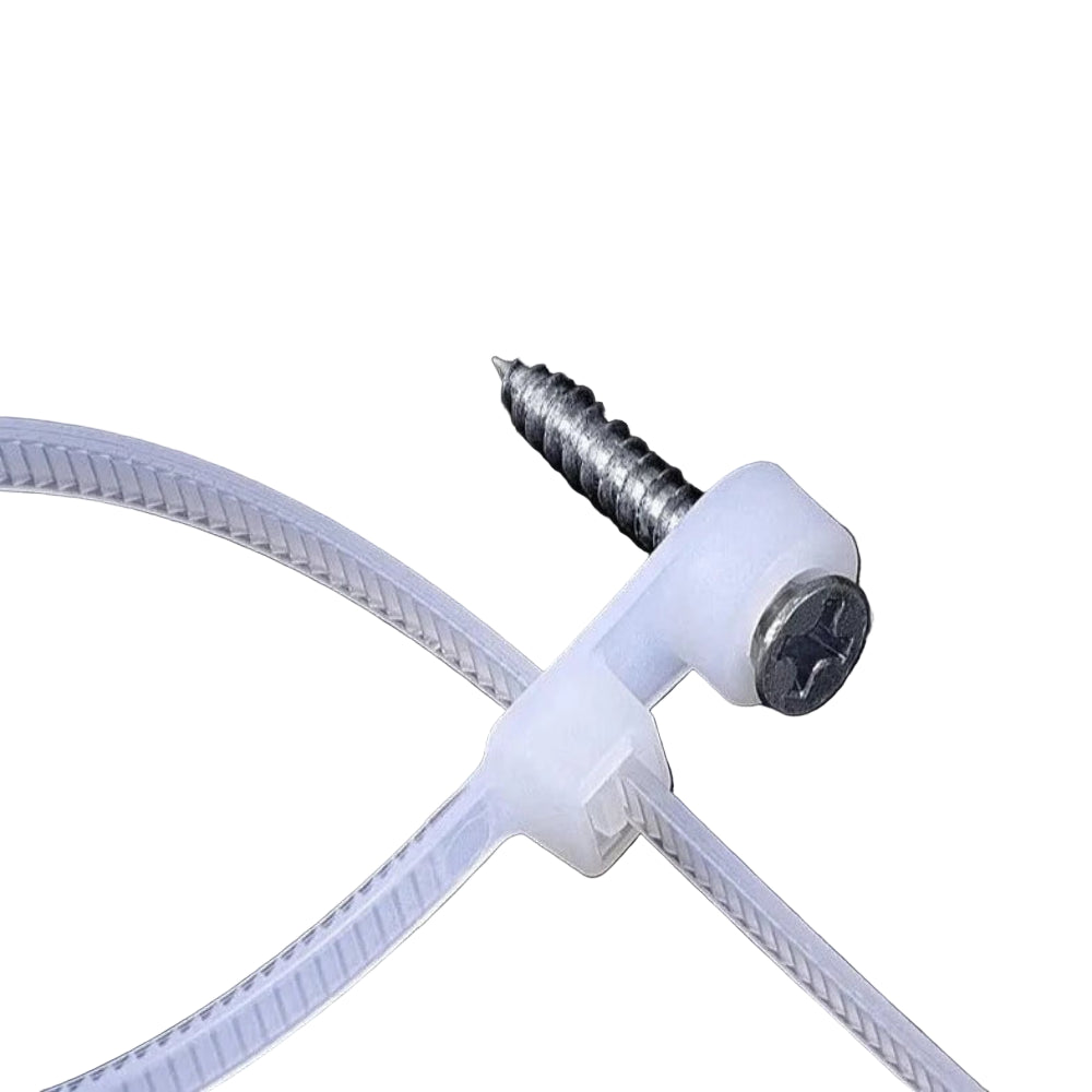 Screw Hole Cable Ties Fixed Cable Tie Nylon - enoughdream.com