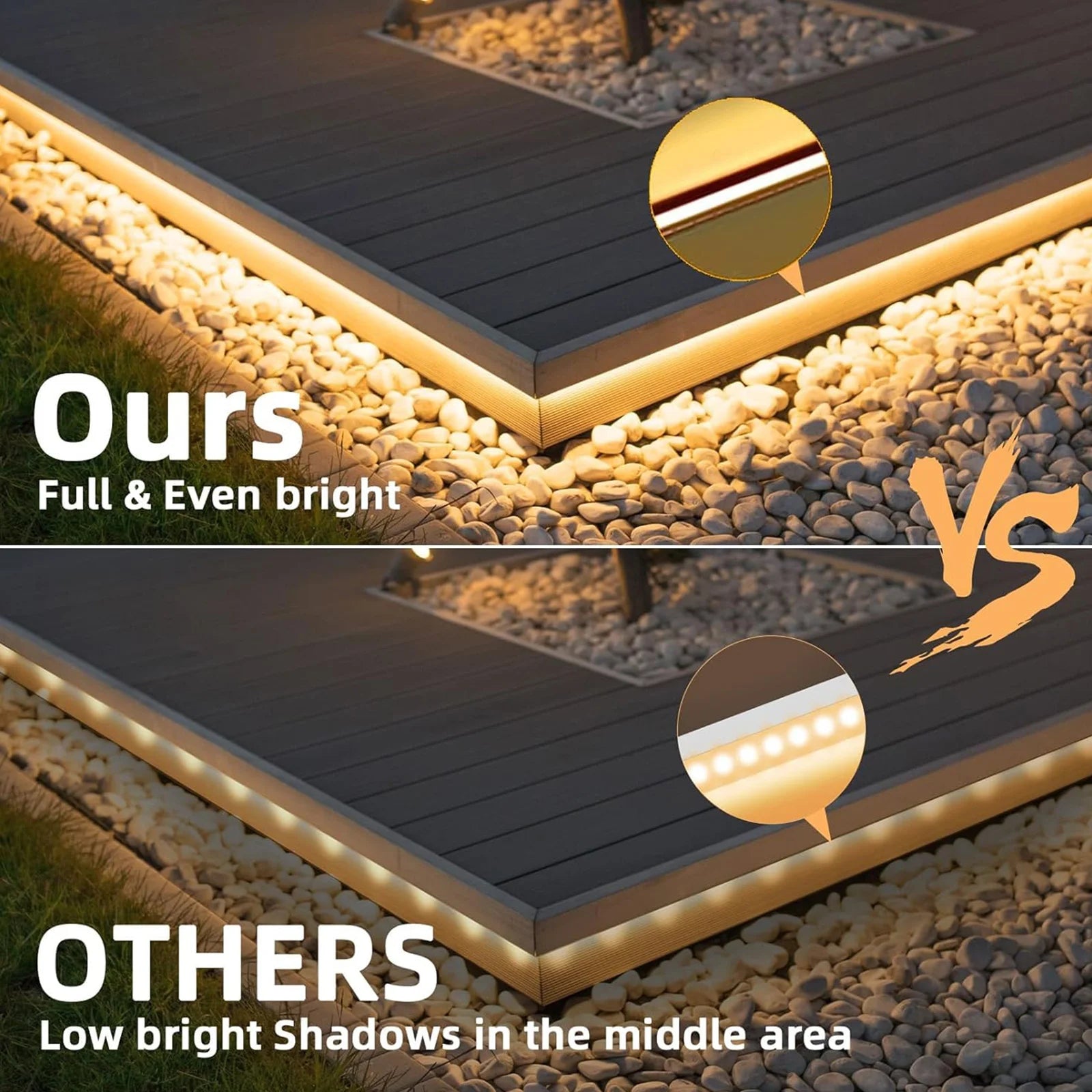 Neon LED Light Strip 5V USB Smart Gesture Sensor