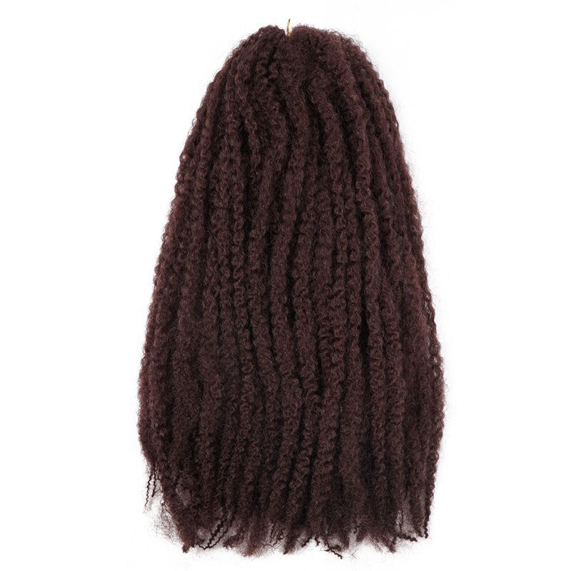 Marley Braids Crochet Hair | Pre-Looped Curly Braiding Hair for Natural Look & Easy Installation