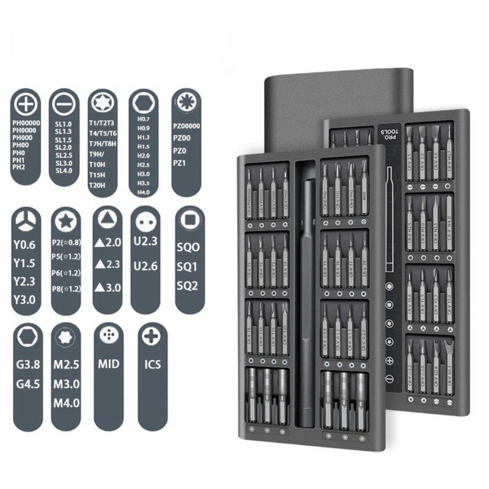 Screwdriver Set Magnetic Screw Driver Kit Bits Precision Electric - enoughdream.com