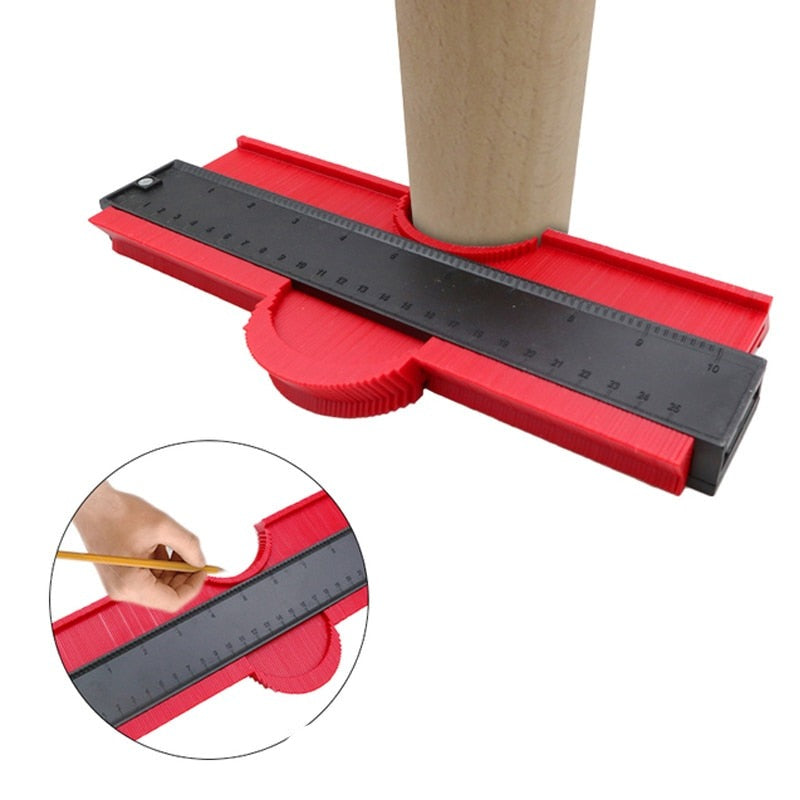 Contour Gauge Cutting Template Measuring Instrument Woodworking - enoughdream.com