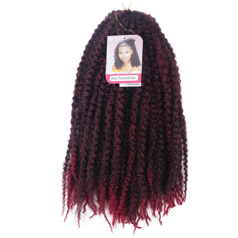 Marley Braids Crochet Hair | Pre-Looped Curly Braiding Hair for Natural Look & Easy Installation