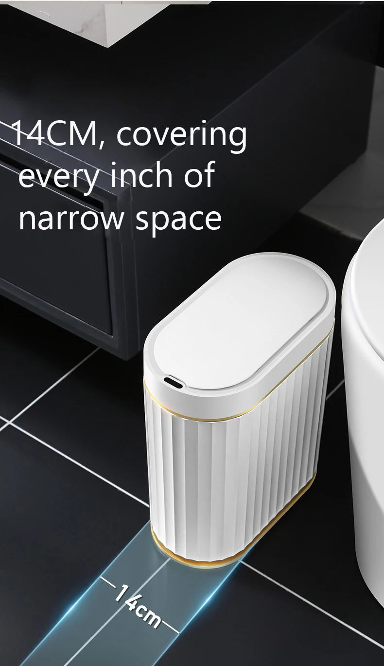 Smart Sensor Trash Can For Kitchen Garbage
