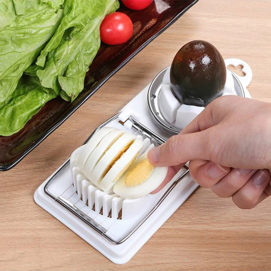 Multifunctional 2 in 1 slicer, fruit and egg cutter