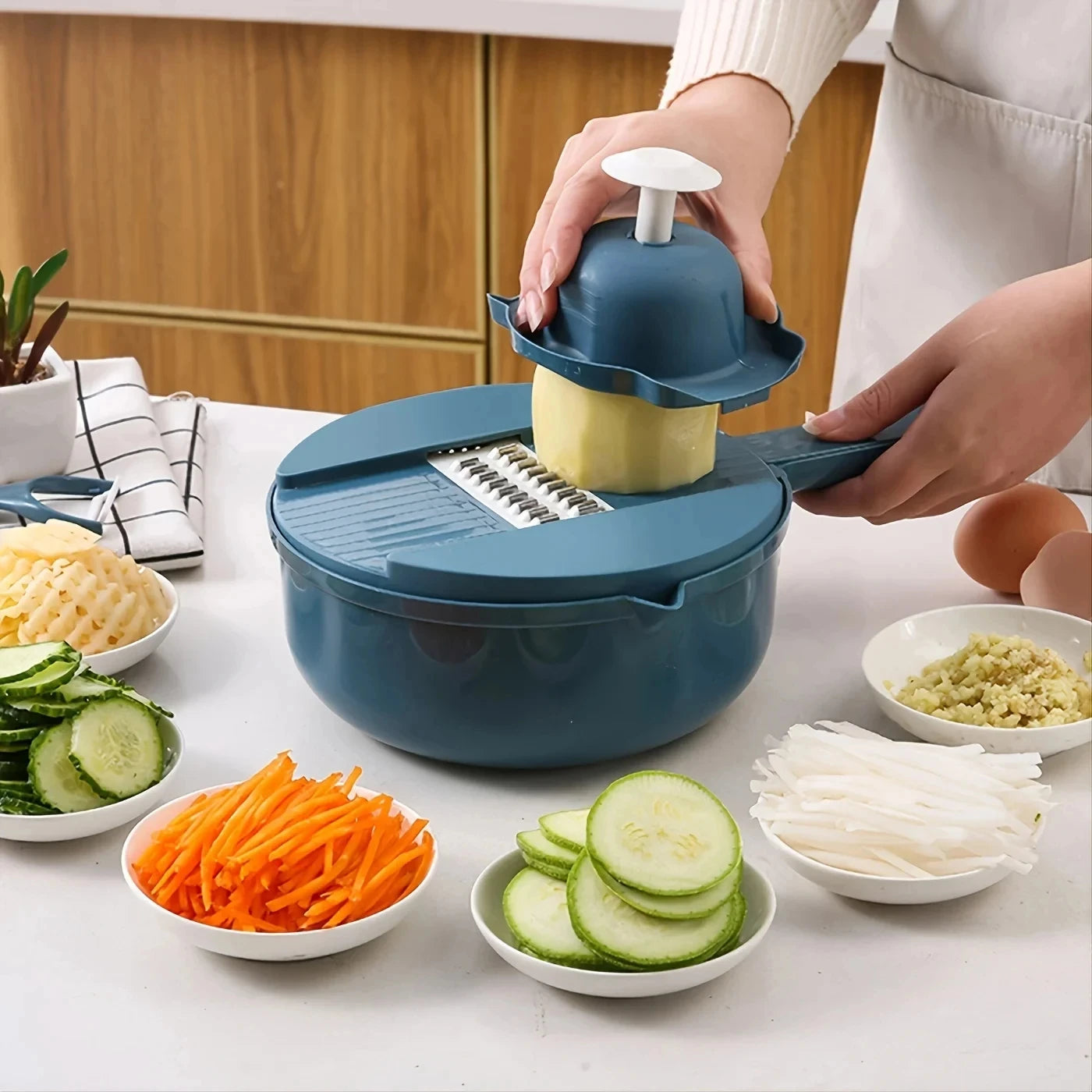 Vegetable Cutter Multi-Functional Potatoes Manually