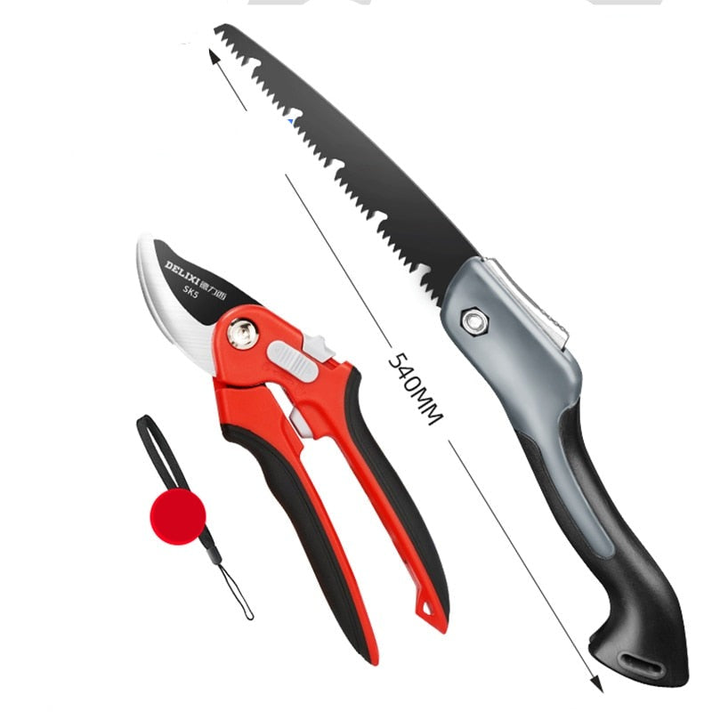 Delixi SK5 Steel Gardening Fruit Tree Pruning Shears Garden - enoughdream.com