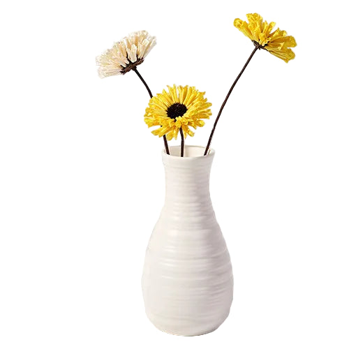 Nordic Plastic Vase - Pot Storage for Home Decorations Ornaments