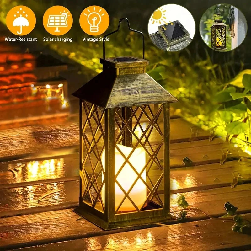 Solar Waterproof LED Light For Table Patio Lawn Outdoor Party Decorativee
