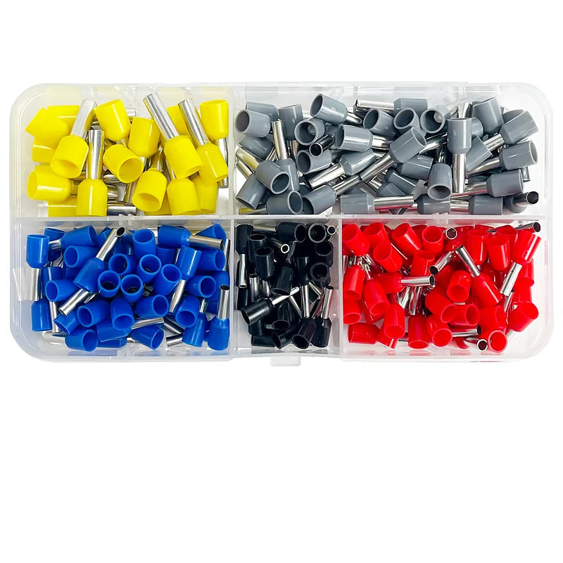 Electrical Tube Insulated Terminal VE Tubular Crimp Terminals