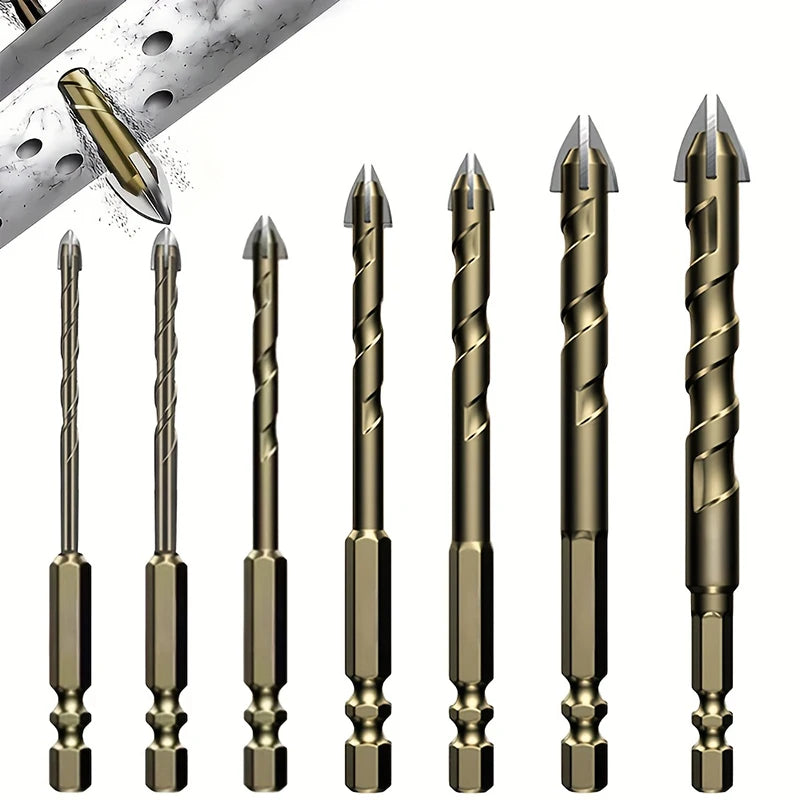 Drill Bits for Porcelain Ceramic Tile Concrete Glass Drilling Tools