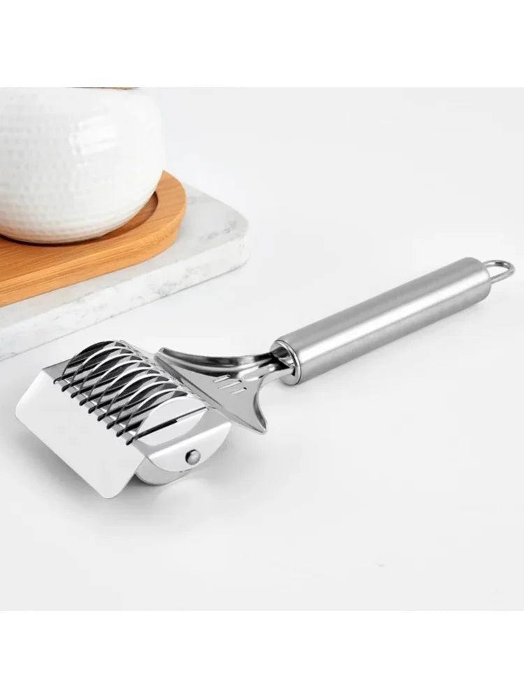 Manual Stainless Steel Spaghetti Cutter Macaroni Dough Machine