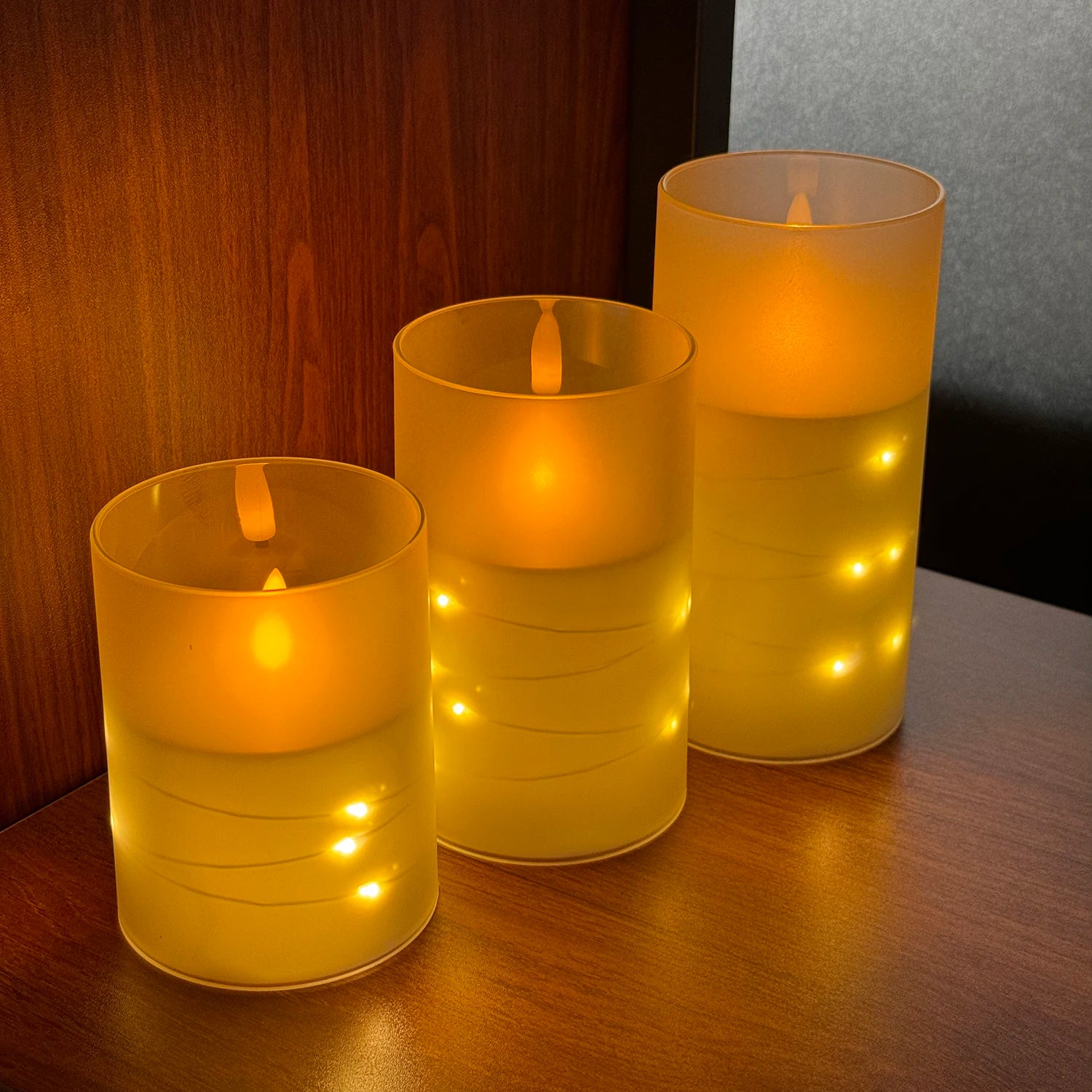 LED lights electronic candles LED decorations acrylic