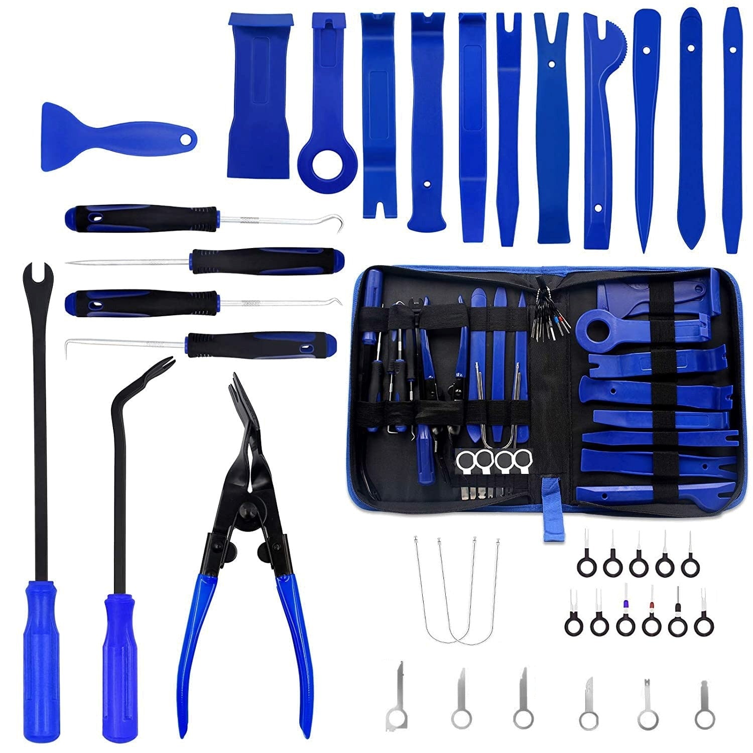 38pcs Hand Tool Set Pry Disassembly Tool Interior Door Clip Panel Trim - enoughdream.com