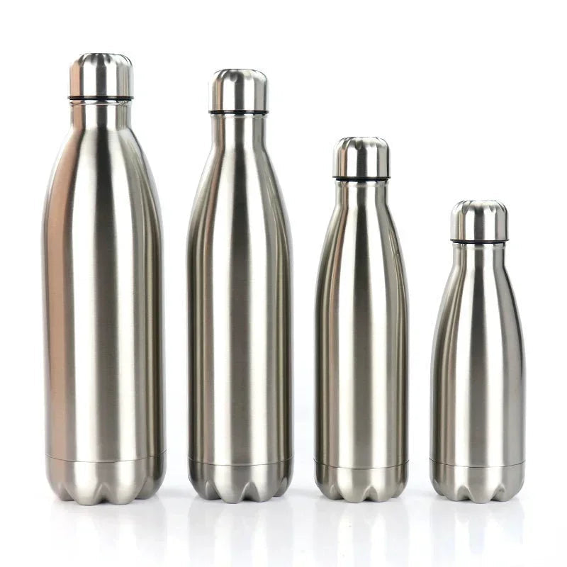 Stainless Steel Insulated Vacuum Thermos Water Bottle Double Wall BPA Free Bottles for Sports Bottles