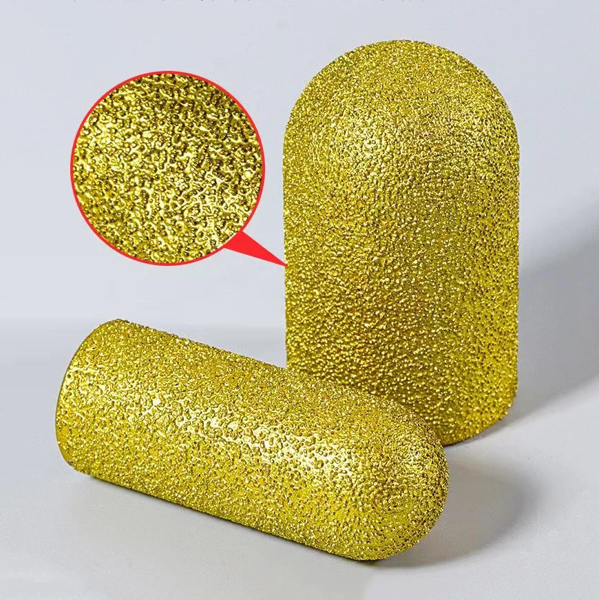 Diamond Brazed Grinding Wheel Finger Bit Abrasive for Quartz