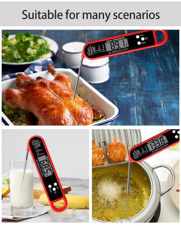 Digital thermometer, instant reading with high precision in water testing