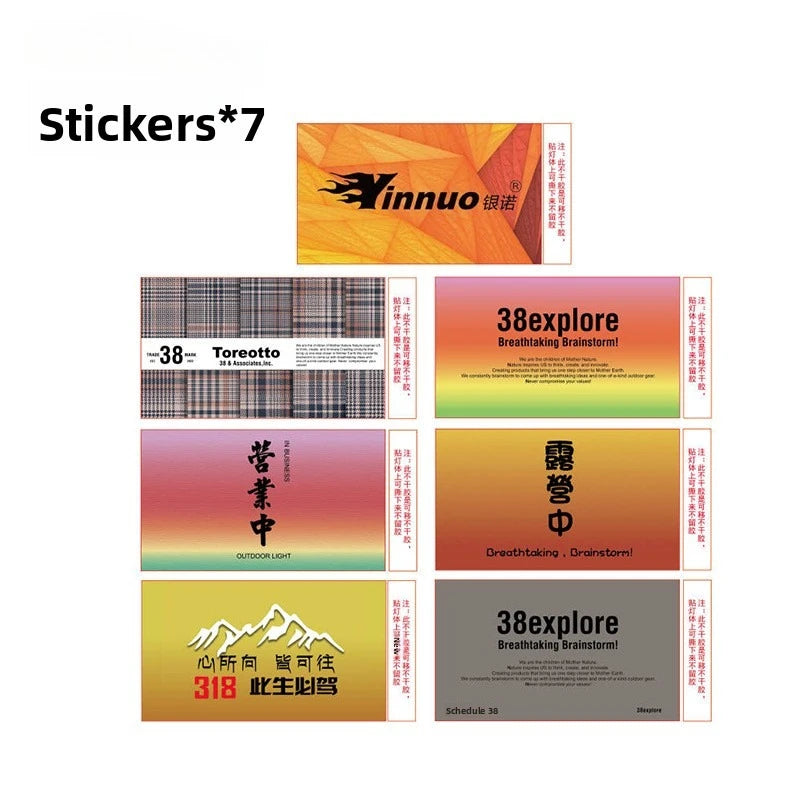 38 Explore USB Rechargeable Camping Lanterns Mini LED