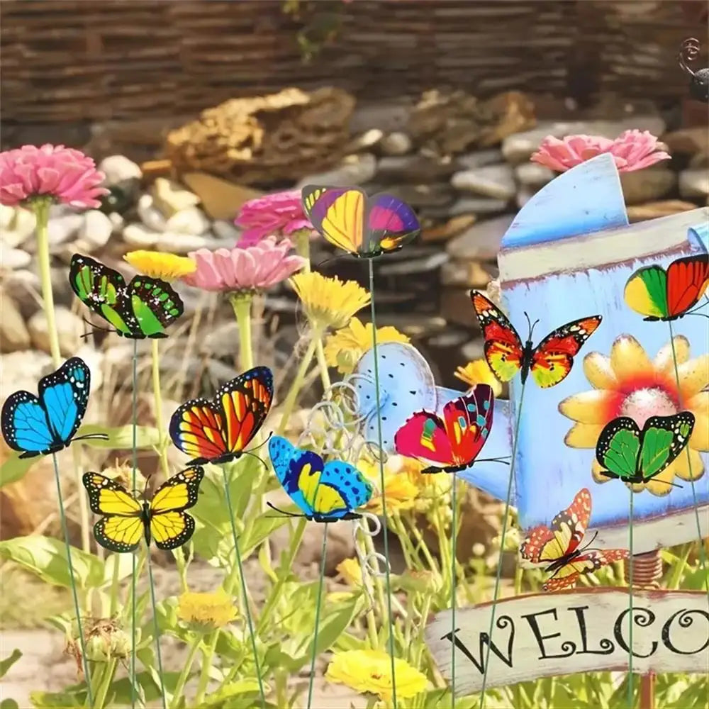 3DThree-Dimensional PVC Simulation Butterfly Outdoor Garden Decoration