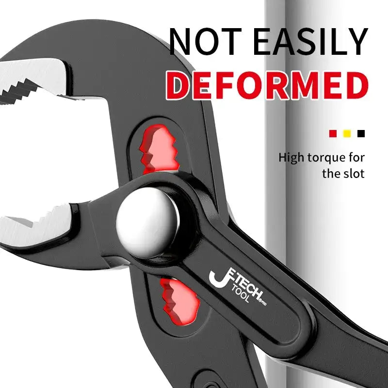 Water pump pliers - adjustable pipe wrench