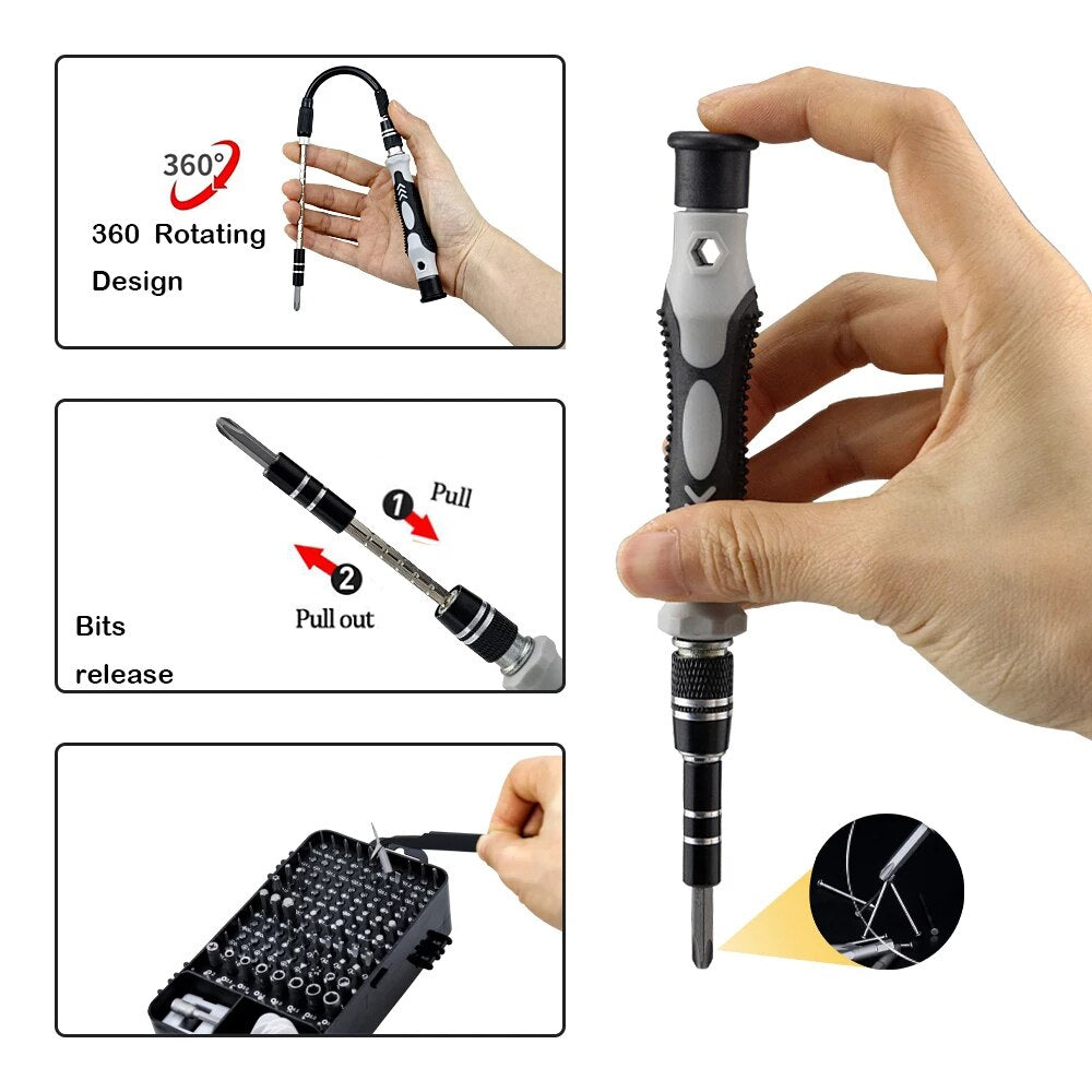 New 135 in 1 Screwdriver Set of Screw Driver - enoughdream.com