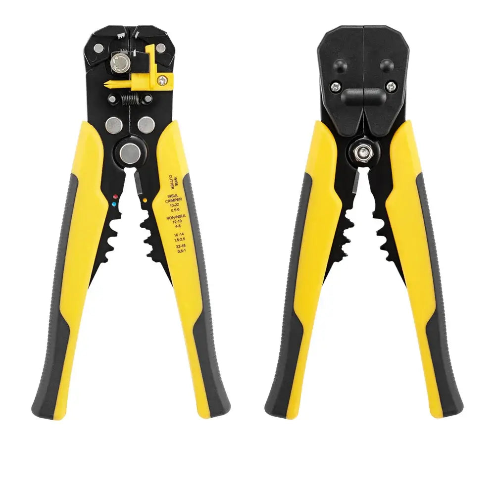 Automatic adjustable cable cutter crimper, multifunctional wire stripper