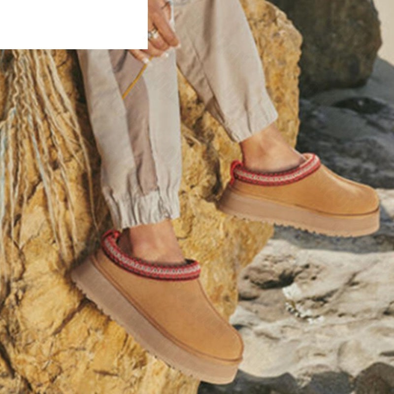 Chelsea Ankle Snow Boots Women Winter 2023 New Brand Fur Short Plush - enoughdream.com