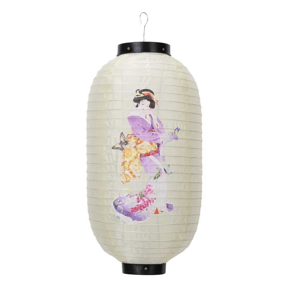 Japanese Lantern Waterproof Traditional Decoration 10 Inch