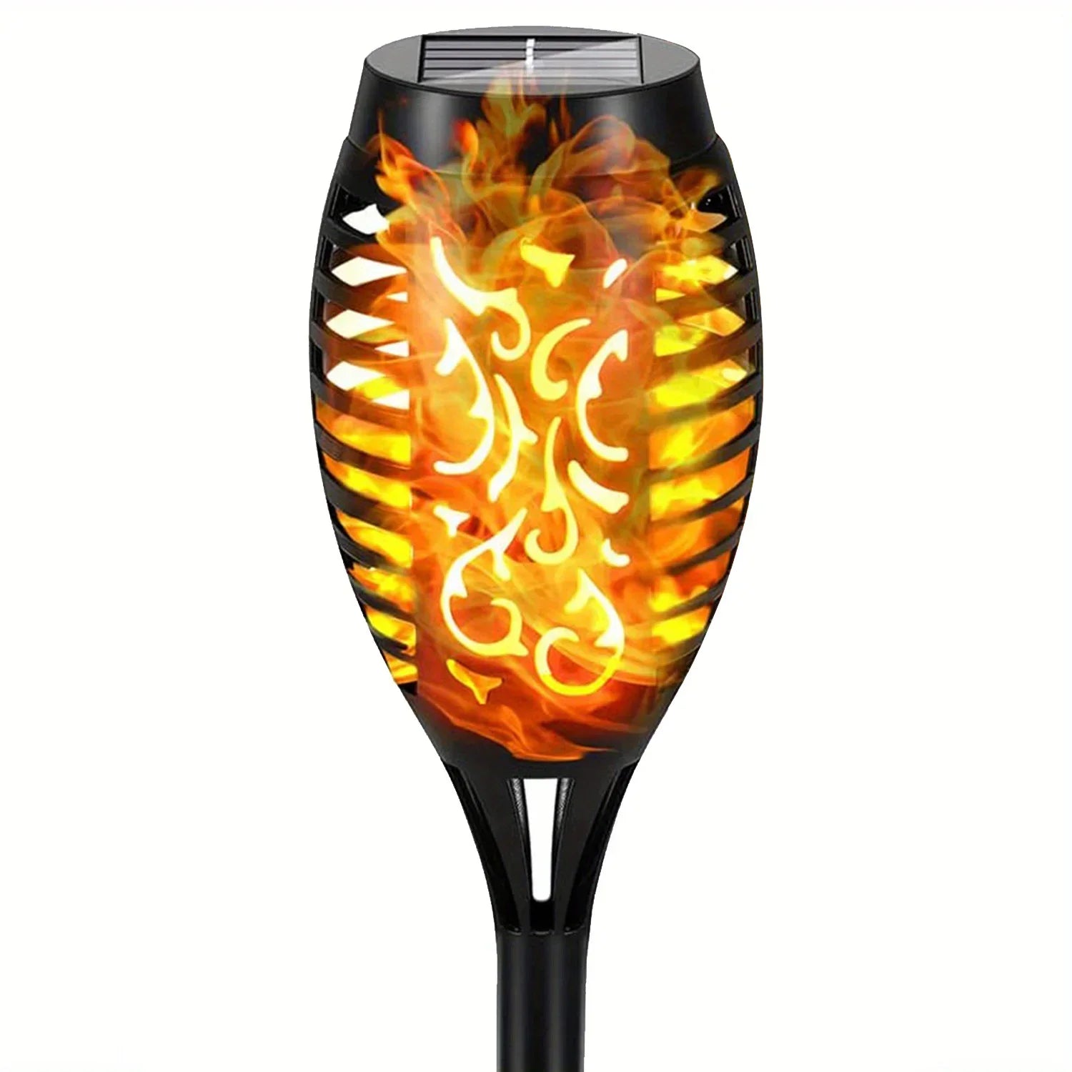 LED Solar Flame Light Outdoor Decorations