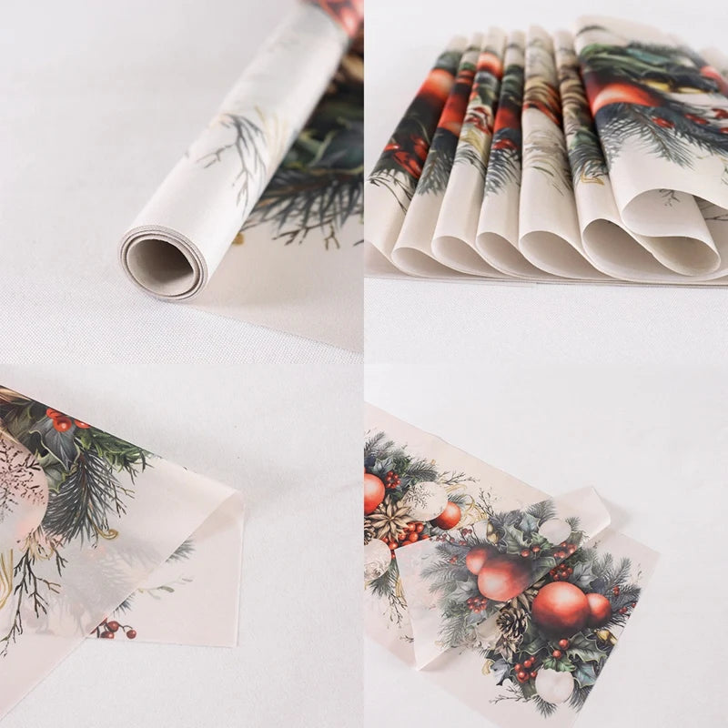 Christmas Table Runner Merry - Christmas Decoration For Home Xmas Table Decor