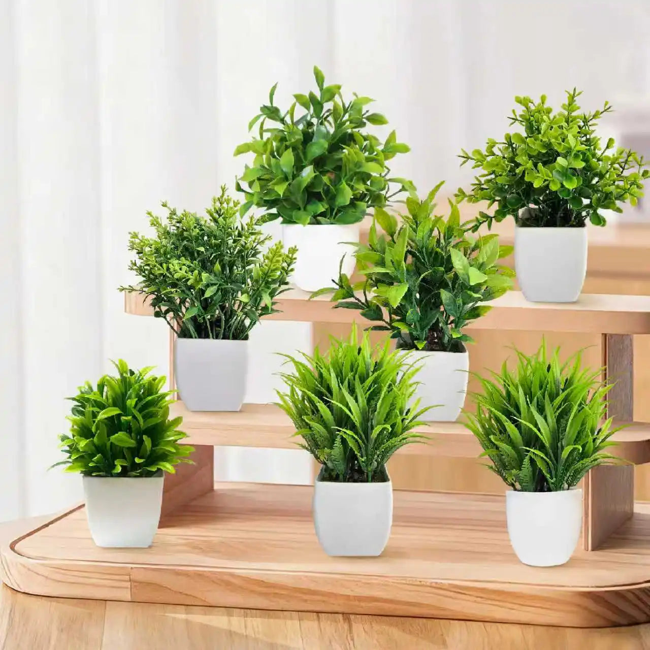 Artificial Christmas Tree, Green Potted Plants, Kitchen