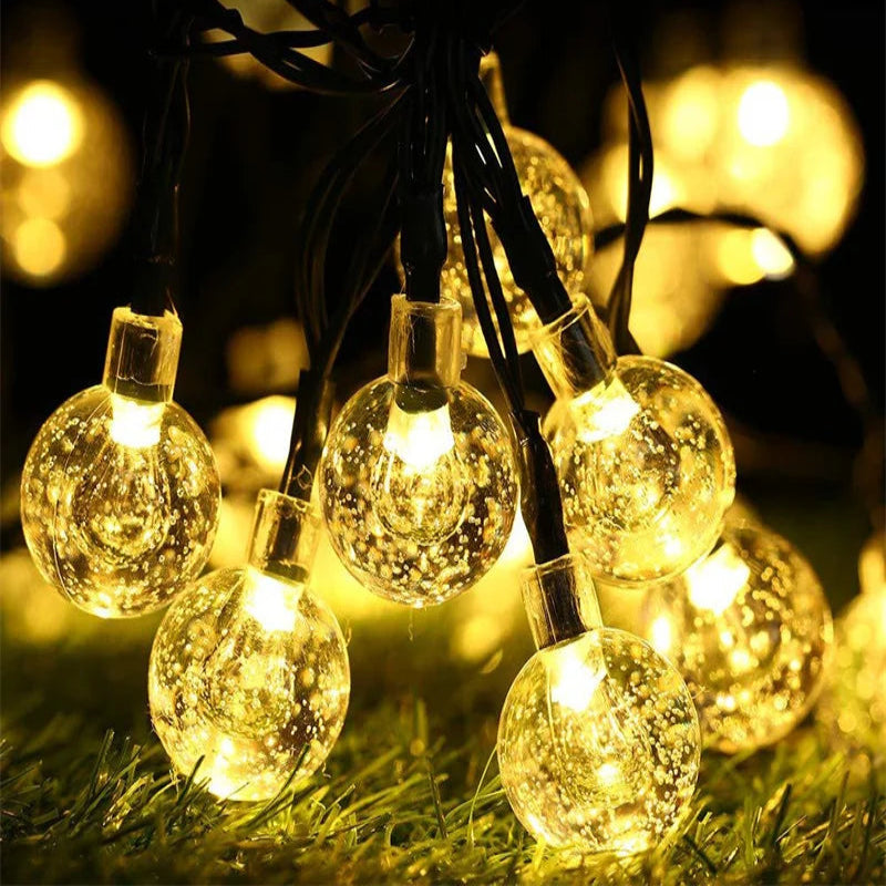 LED Solar String Lights Outdoor Waterproof Garden Decoration