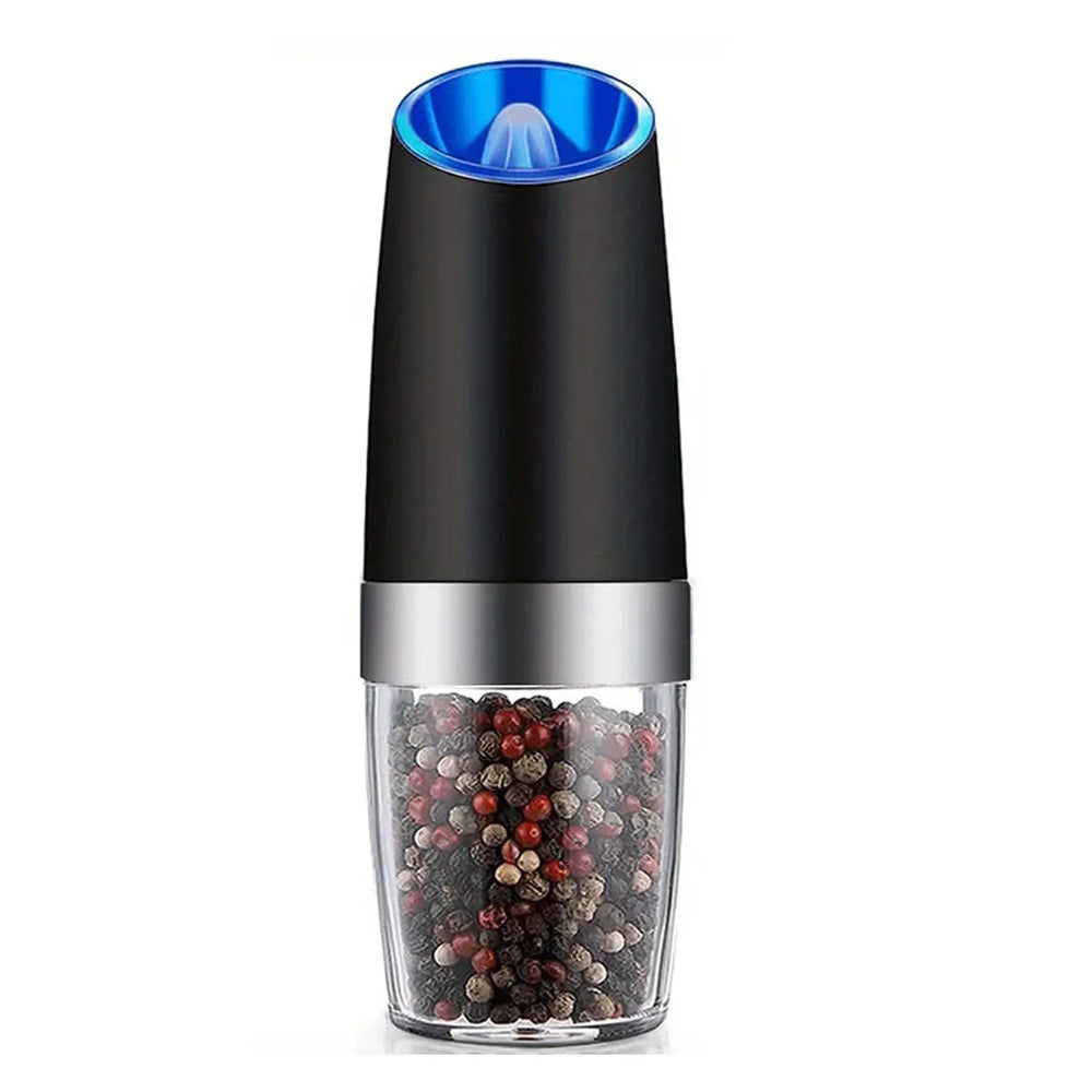 Gravity Electric Salt And Pepper Mill - Tilt To Grind Automatically Battery Powered