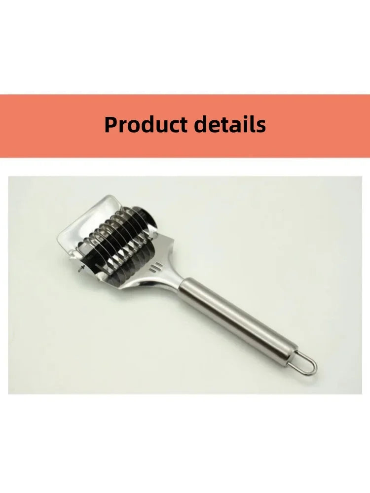 Manual Stainless Steel Spaghetti Cutter Macaroni Dough Machine