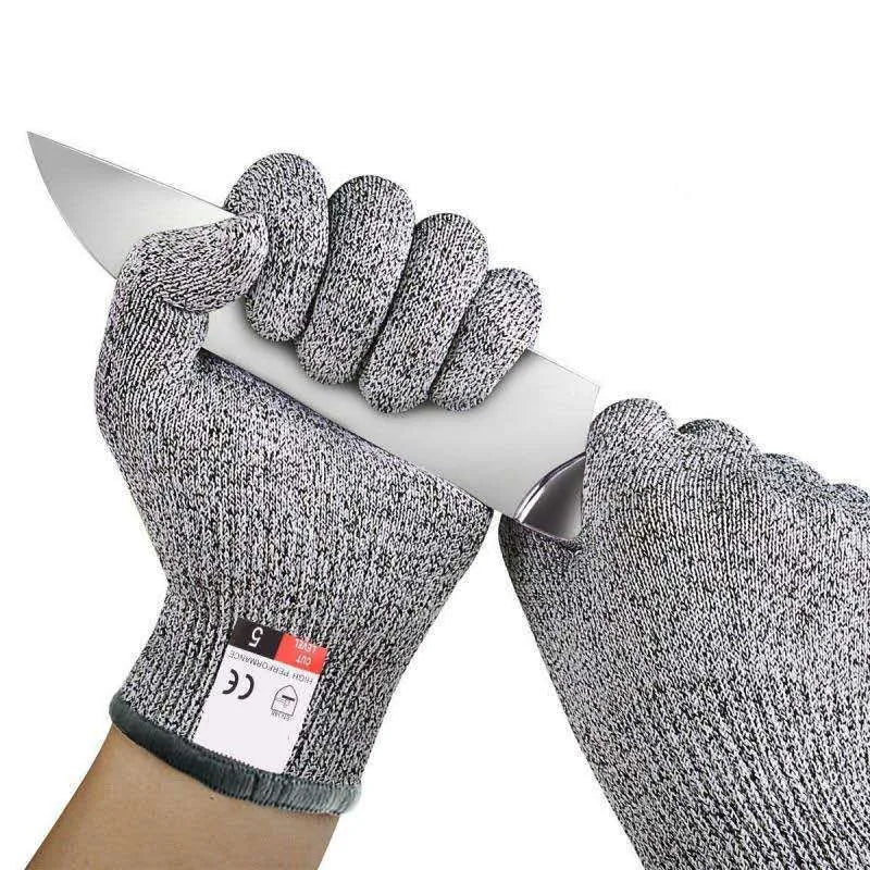 HPPE Protective Gloves for Glass Cutting, Scratch Resistance & Safety