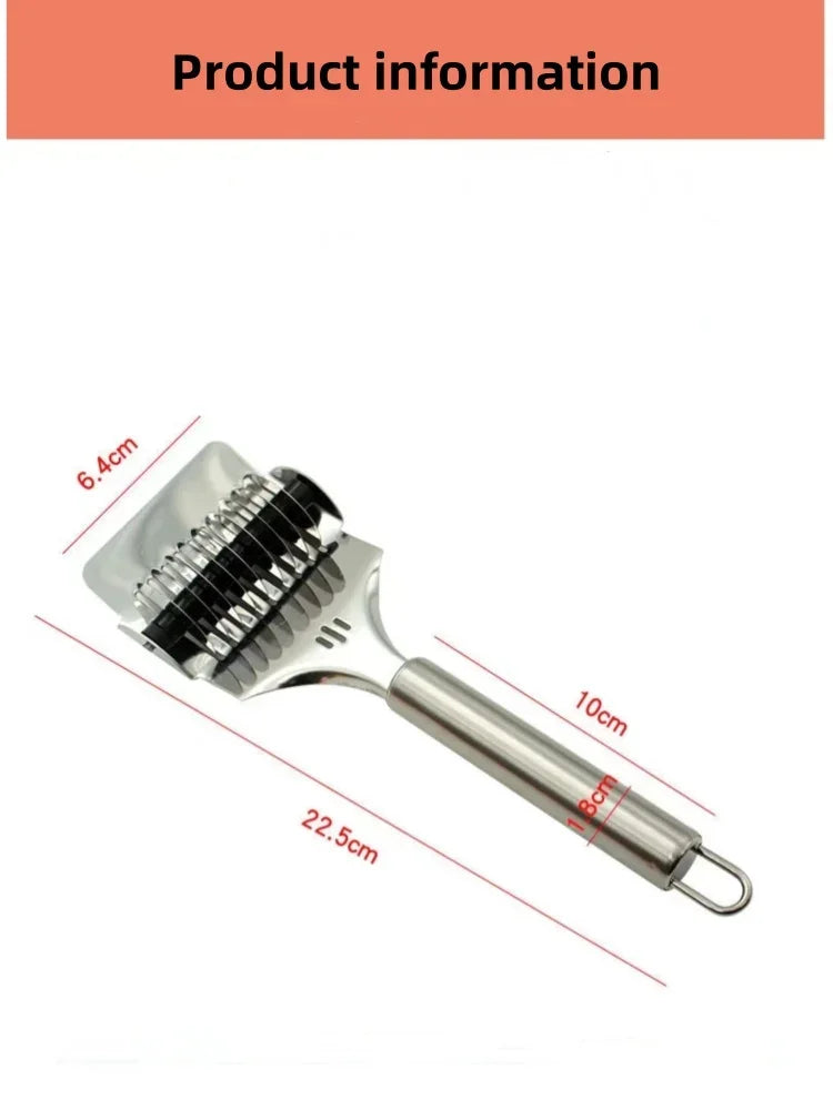 Manual Stainless Steel Spaghetti Cutter Macaroni Dough Machine