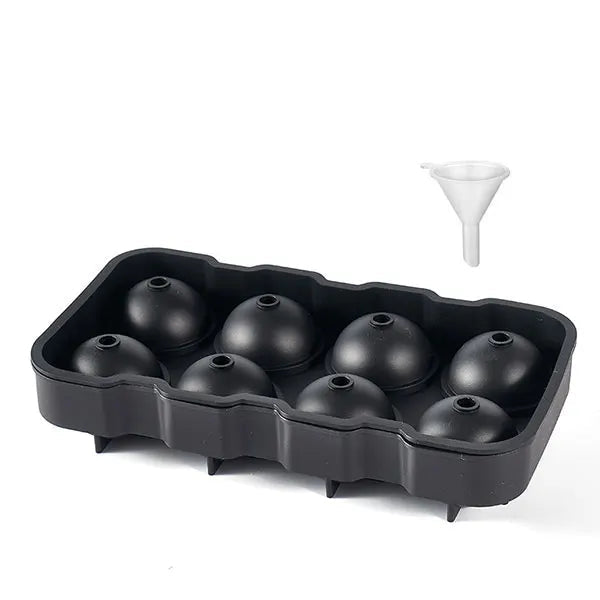 Large spherical gel shapes with a size of 4/8 for easy insertion and removal.