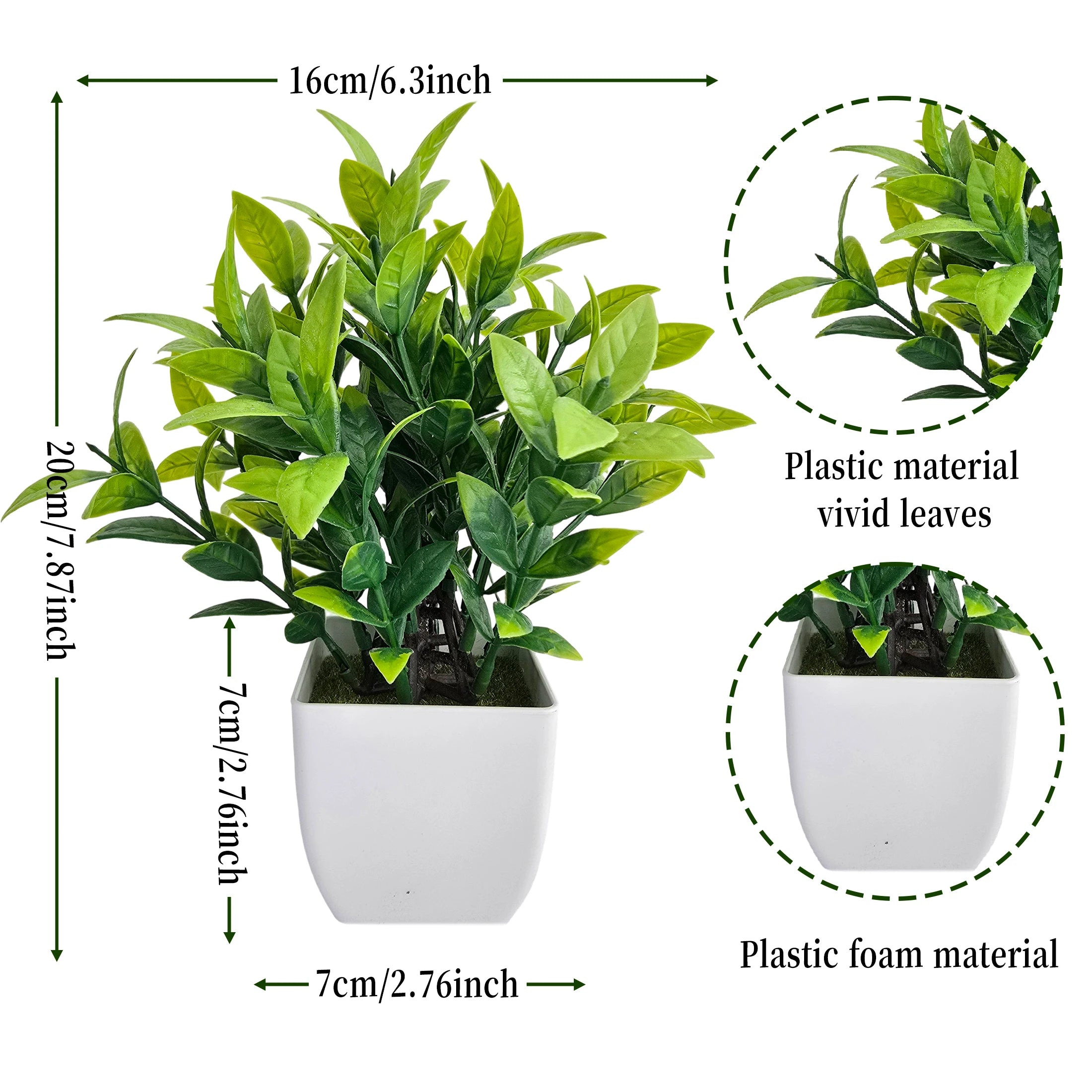 Artificial Christmas Tree, Green Potted Plants, Kitchen