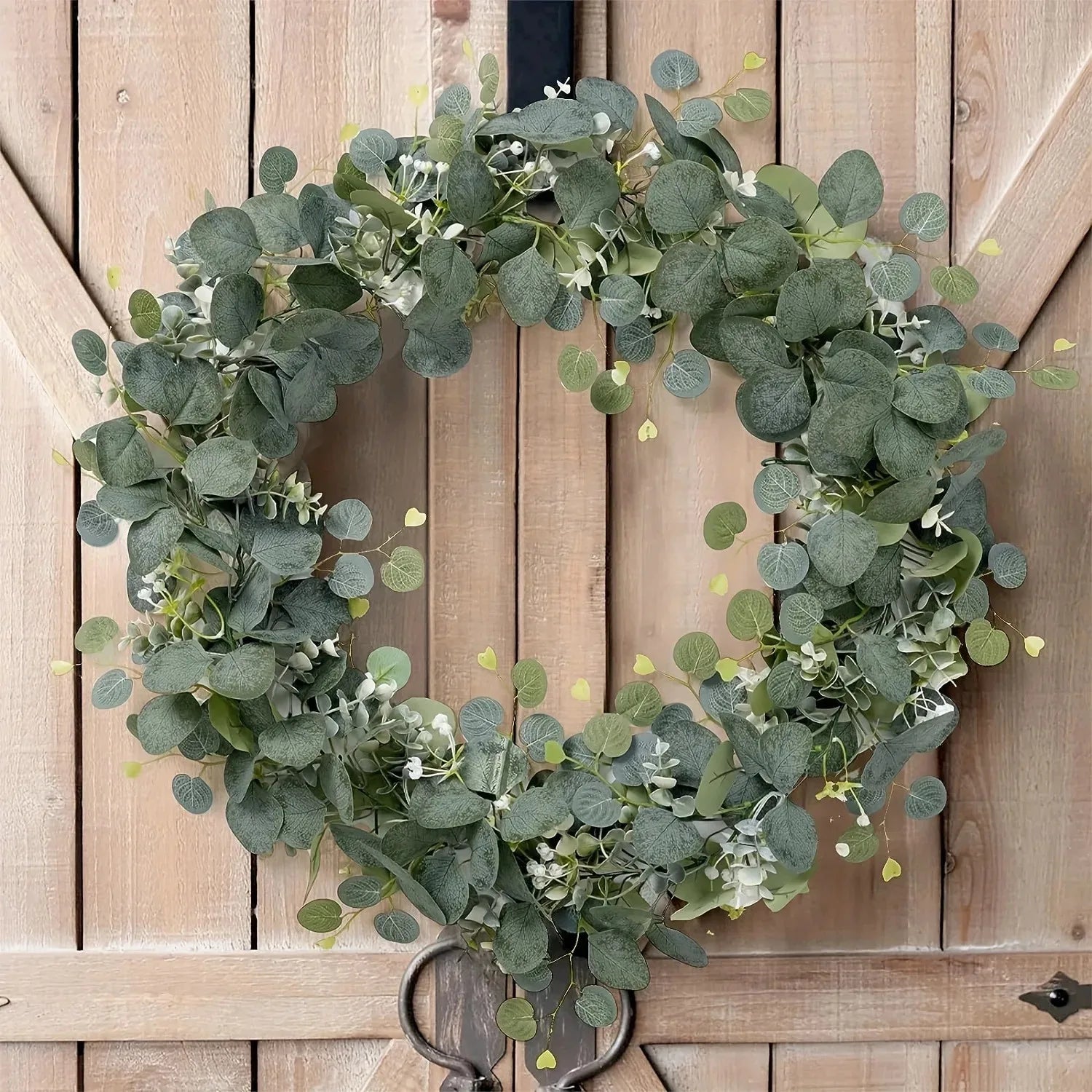 1pc Artificial Eucalyptus Leaves Greenery Garland - Faux Eucalyptus Garland for Home and Party