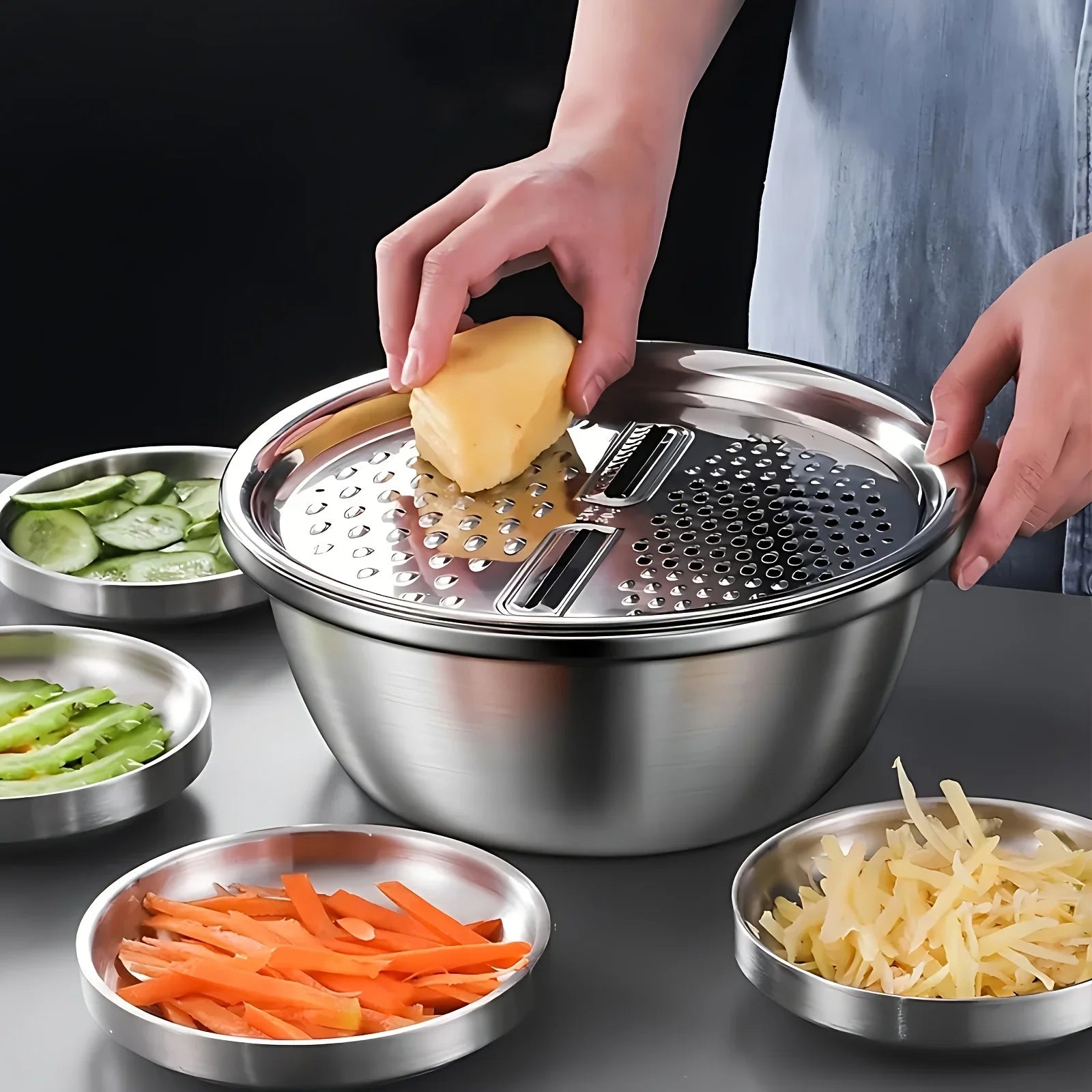 Vegetable Slicer Stainless Steel Multifunctional