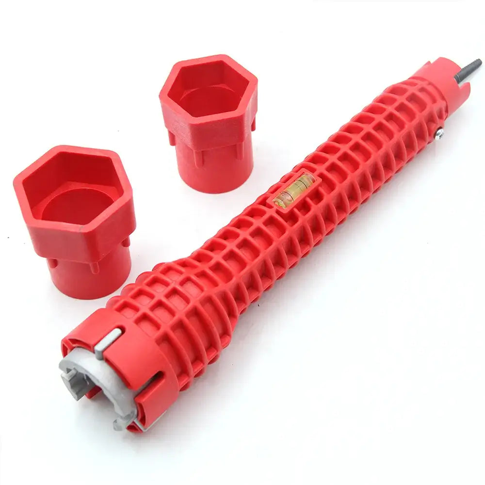 Three-head sink wrench 8 in 1 screw removal socket wrench