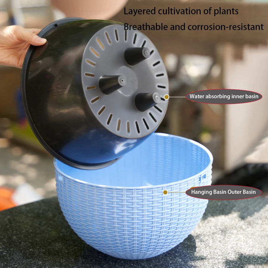 European Style Honeycomb Pattern Imitation Rattan Hanging