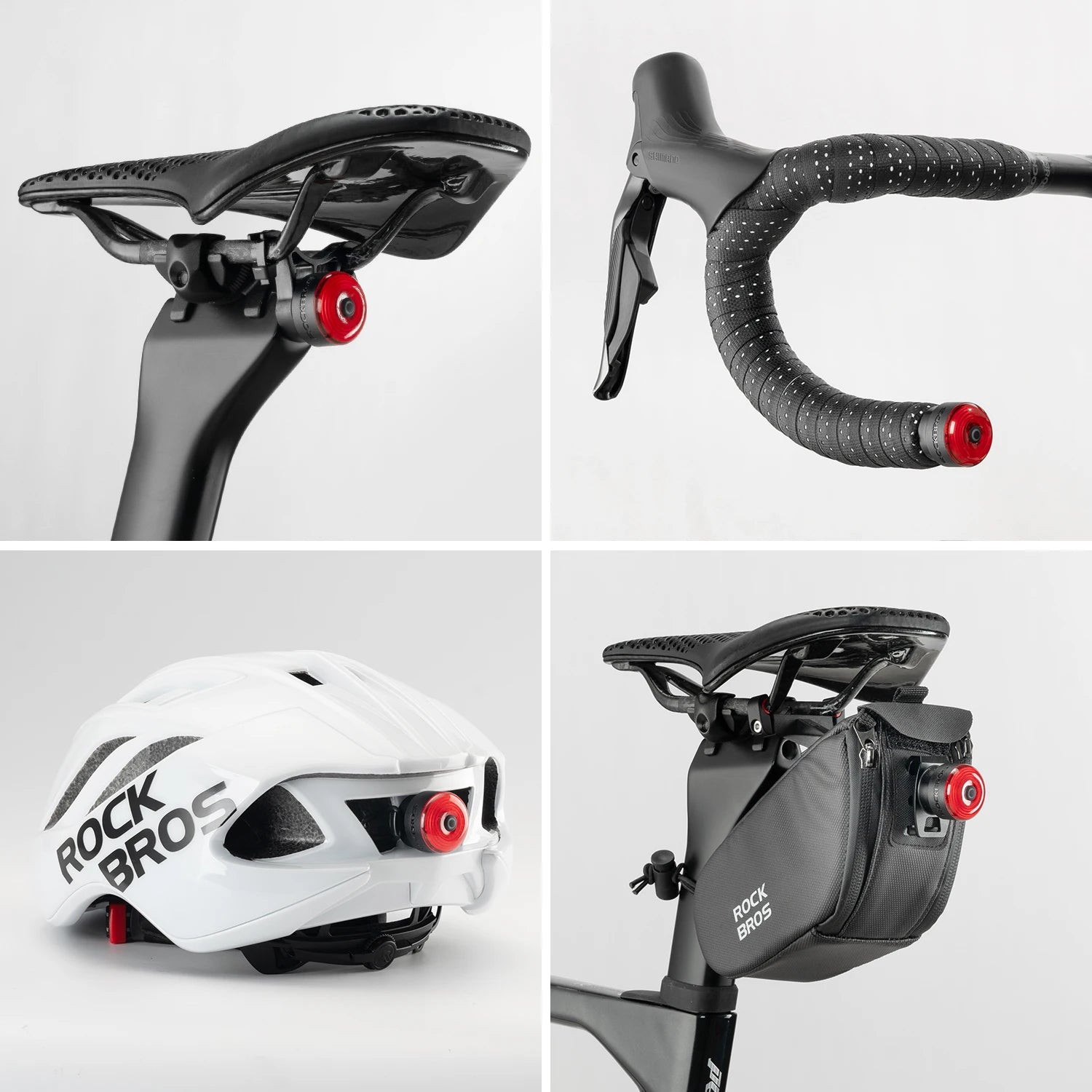 ROCKBROS Bicycle Light Smart Brake Vibration Sensing