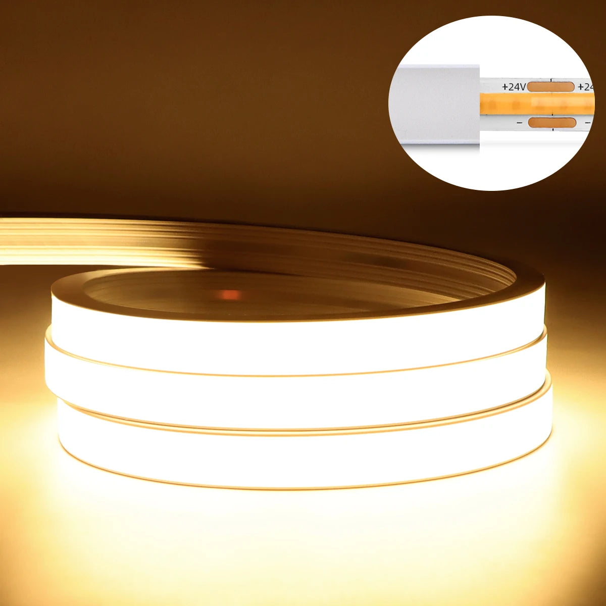 Tuya Smart WiFi COB Neon LED Strip Light 320leds