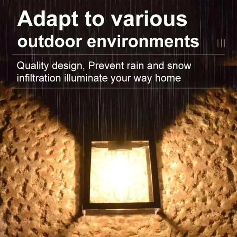 Powerful Solar Wall Light Outdoor Waterproof