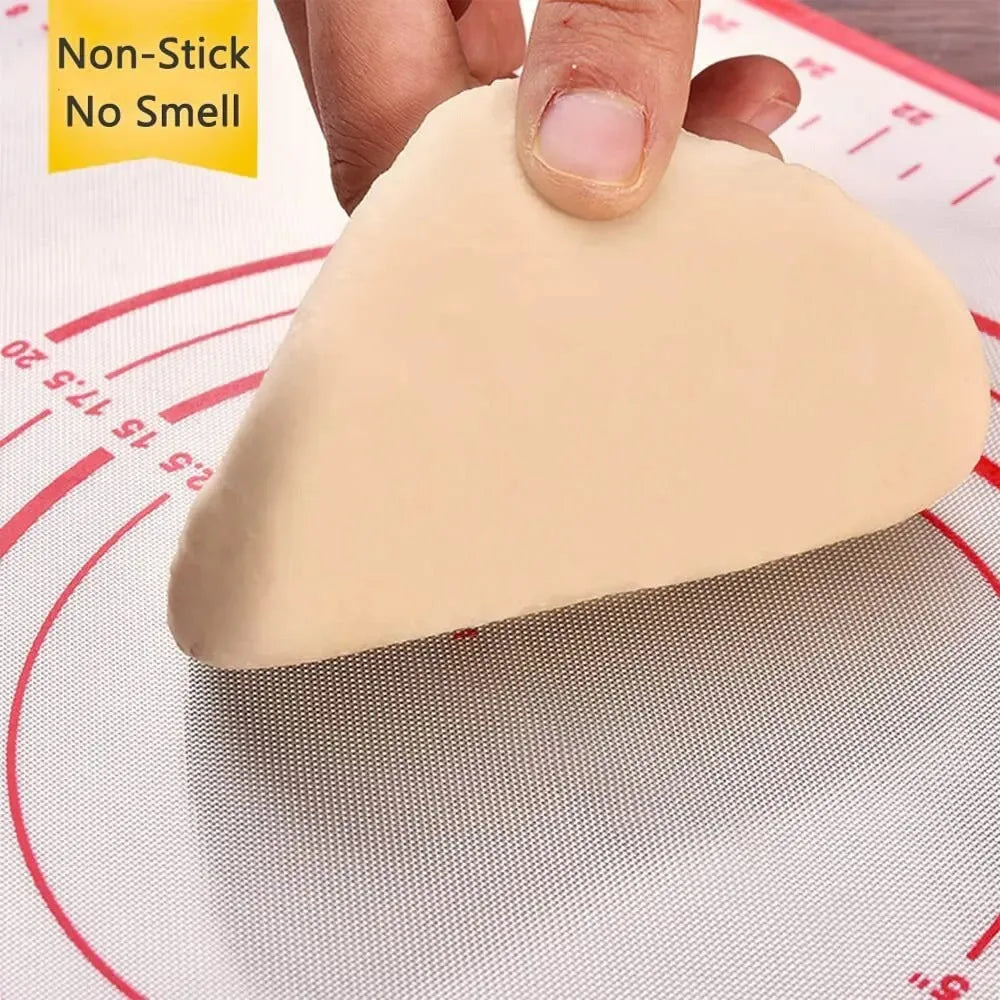 Unior 1 pcs silicone cooking mat kneading dough pad pizza bolo