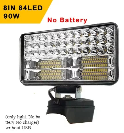 Outdoor Work Fishing Handheld Emergency ToolLight No Battery No USB