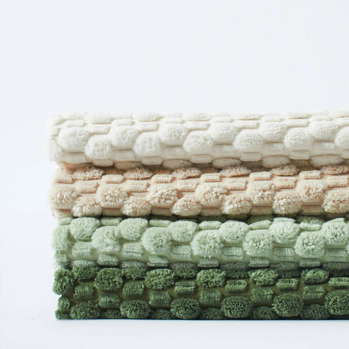 Modern boho-style cushion cover soft and with a reversible design