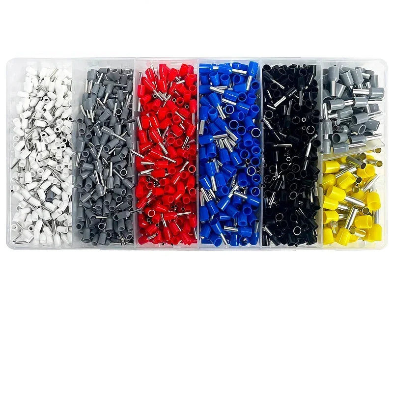 Electrical Tube Insulated Terminal VE Tubular Crimp Terminals